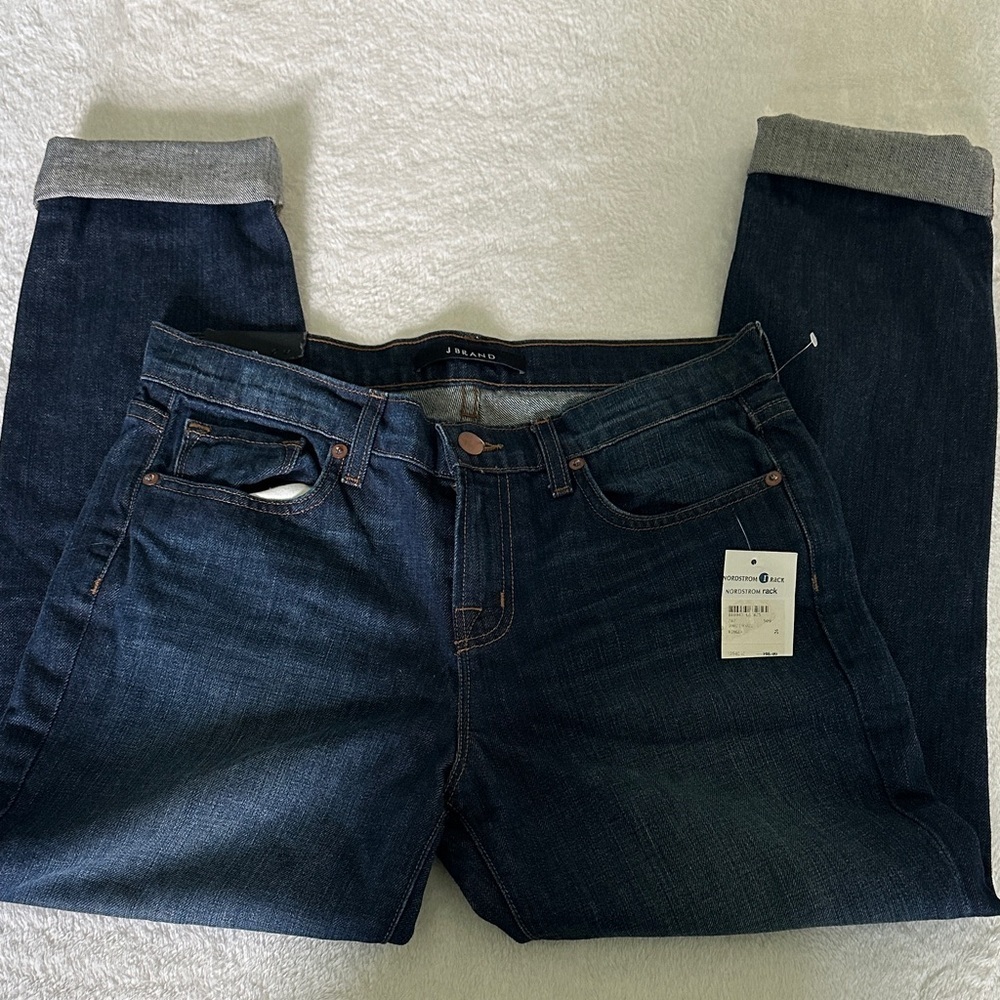 J Brand Aidan Slouchy Indigo Boyfriend Jeans NWT